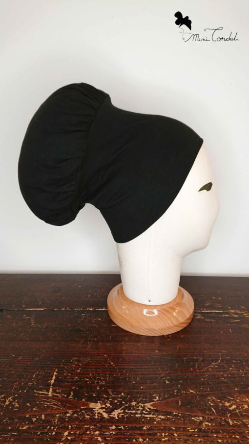 Turbante imbottito con ovatta per utilizzare come base volumizzante sotto foulard, Mimi Condal