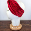 Fascia turbante velluto rosso, , Mimi Condal